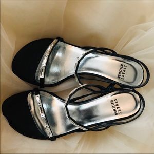 Stuart Weitsman Size 6 Crystal Heels